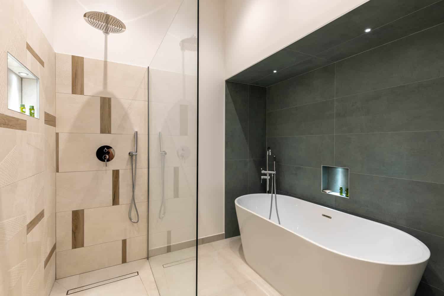 salle de bain luxueuse au sein du gite en provence